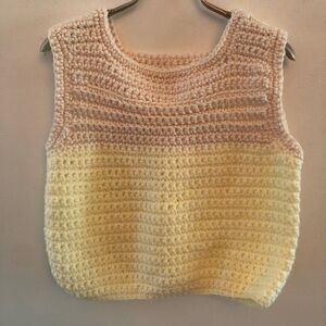 Vintage Handknit sweater vest
